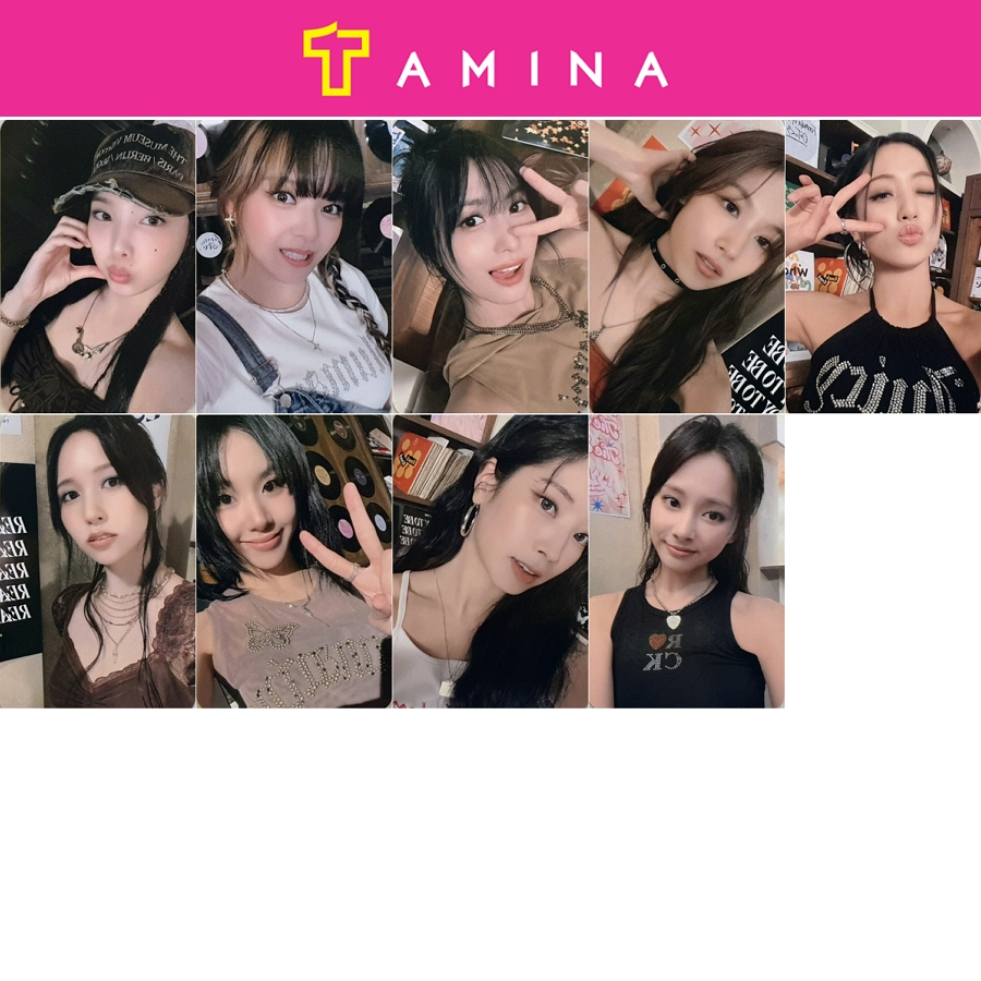 TWICE 8th Anniversary JYP SHOP Selfie Photocard