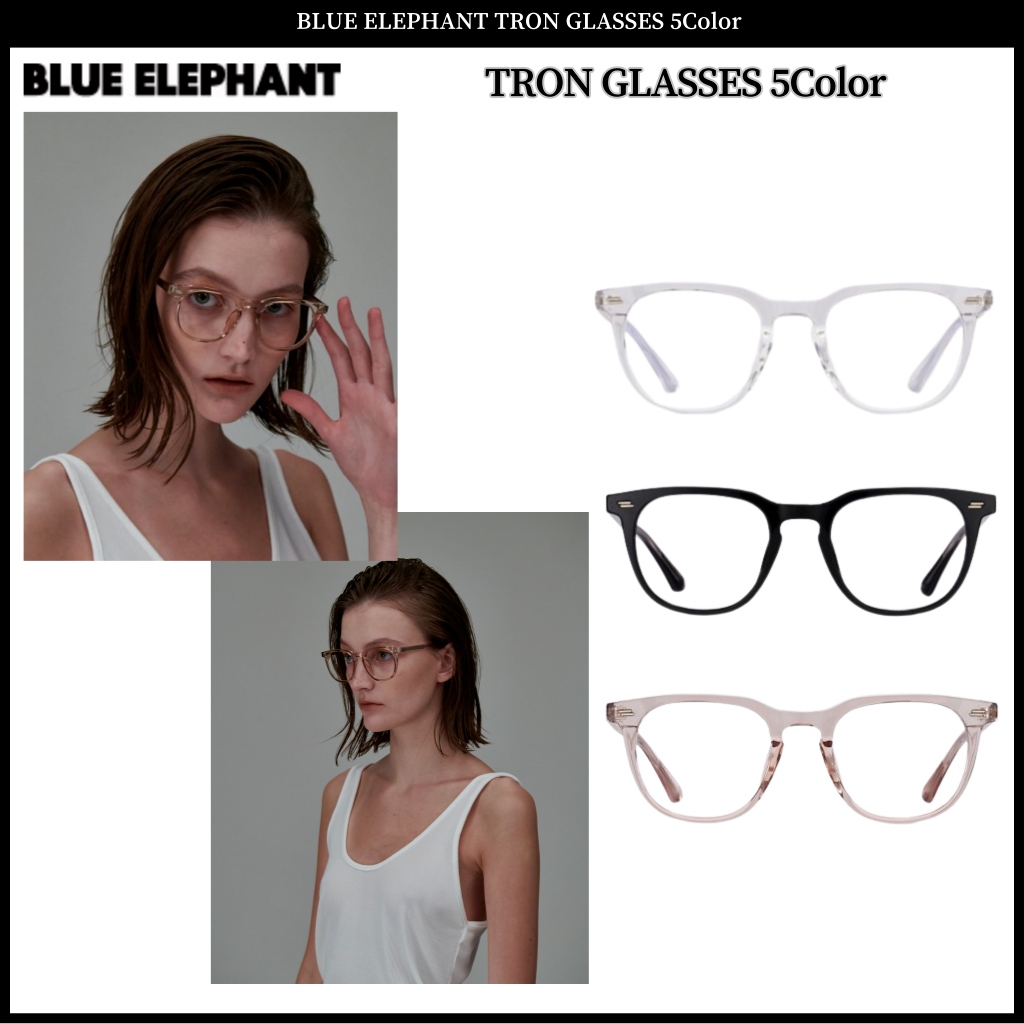 Kính Mát 5 Màu Xanh Da Trời Voi tron 5 Màu Lựa Chọn