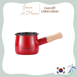 Chảo sữa tay cầm bằng gỗ tráng men Hampton HYF-E-050
