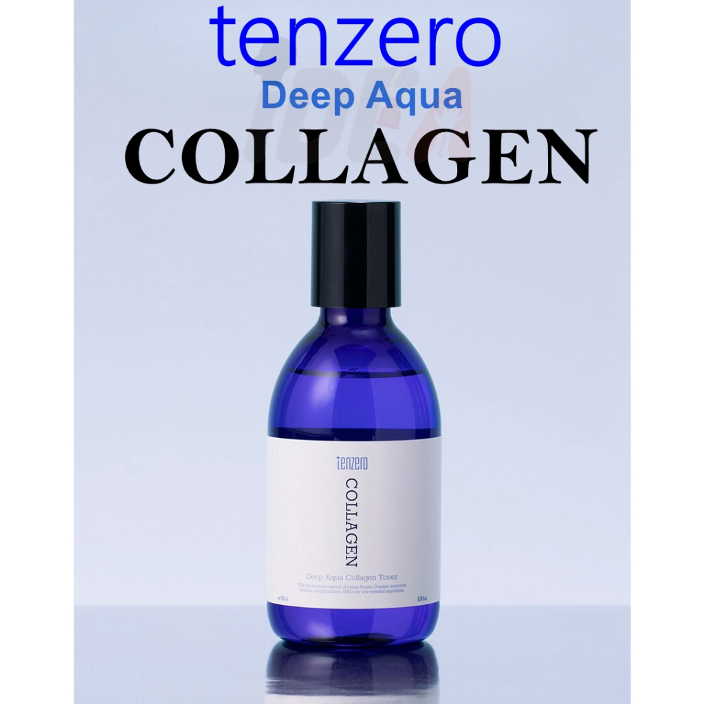 Tenzero Set 2 Túi Nhũ Tương Bổ Sung collagen Chăm Sóc Da 200ml 200ml deep aqua collagen 2x skincare toner 200ml emulsion 200ml