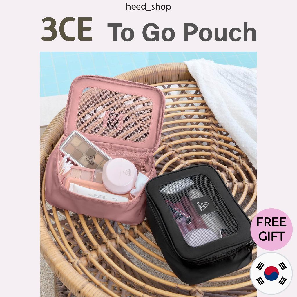 Để Đi Túi 2 Màu (Đen / Hồng) / to go pouch