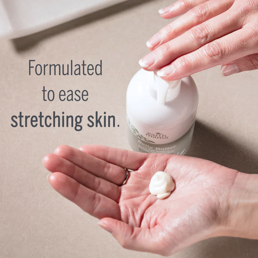Lotion hữu cơ dưỡng ngăn rạn da bụng bầu Earth Mama Belly Butter 240ml