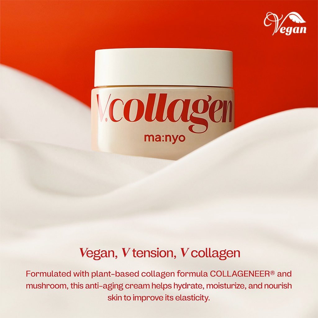 MANYO  V.Collagen Heart Fit Ampoule Kem Dưỡng Da / Cream 50ml / Multi Balm Nhiều Dưỡng Chất 10g- Tái Tạo Da Đàn Hồi