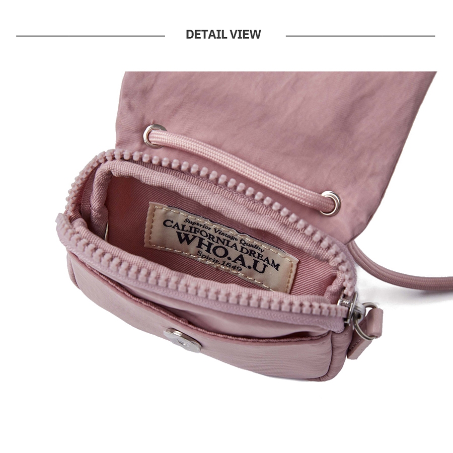 Túi Xách WHO.A.U WHBGD4983A Surf Bear Nylon Mini Cross Bag