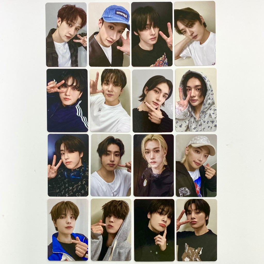 SKZ STRAY KIDS ALBUM ROCK-STAR SOUNDWAVE LUCKY DRAW EVENT PHOTOCARD PC