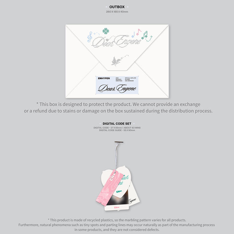 Bộ lịch ENHYPEN 2024 Season's Greetings