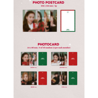 (CHRISTMAS EDITION) BLACKPINK  [THE GAME] PHOTOCARD COLLECTION (23rd Dec.2023)