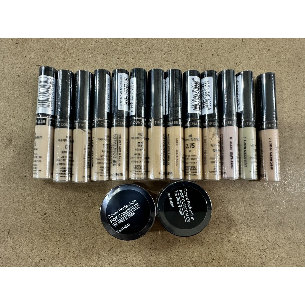 Kem che khuyết điểm the saem cover perfection tip concealer 6.5g