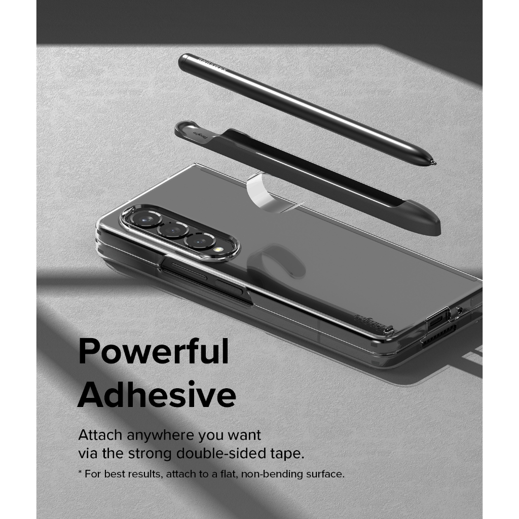 Ốp lưng Ringke Slim Hộp đựng bút S Pen dính cao cấp cho S Pen Fold Edition