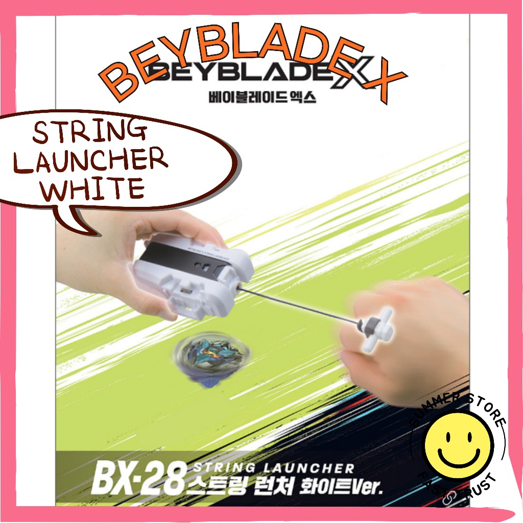 [Takara TOMY] BEYBLADE X STRING LAUNCHER TRẮNG BX-28