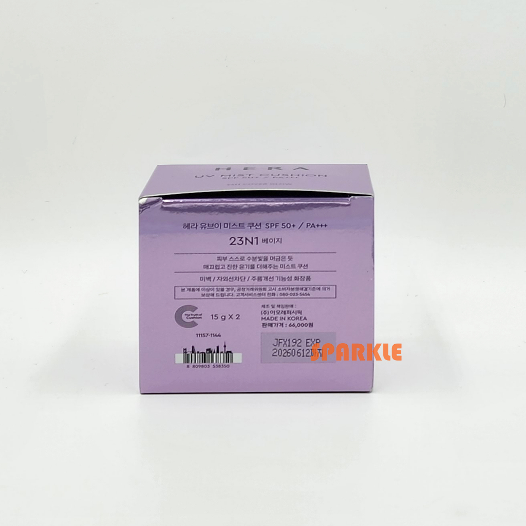 ❤️  UV MIST CUSHION 15g + Đổ lại 15g  / SPF50 + PA + + +