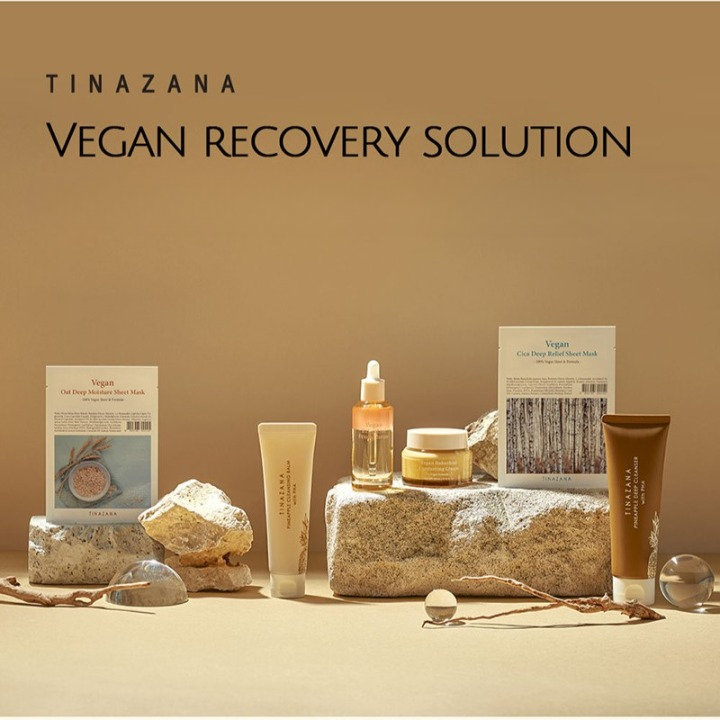 TINAZANA Vegan Bakuchiol Firming Serum 50ml / Chăm sóc da thuần chay Hàn Quốc giúp làm săn chắc, dưỡng ẩm và nuôi dưỡng