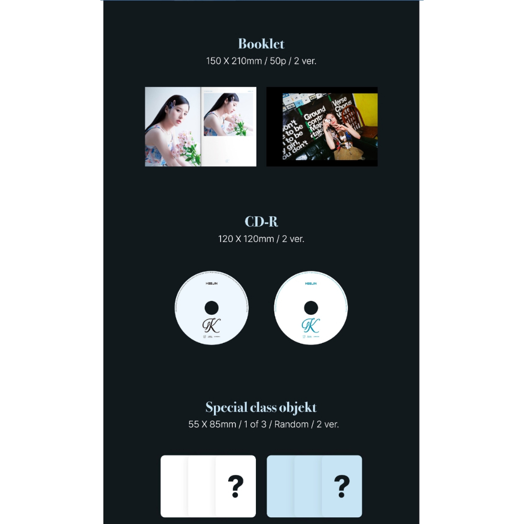 HEEJIN  - K 1st Mini Album