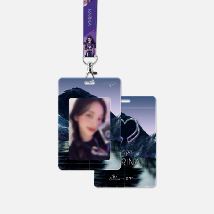 Aespa CARD HOLDER + LANYARD SET