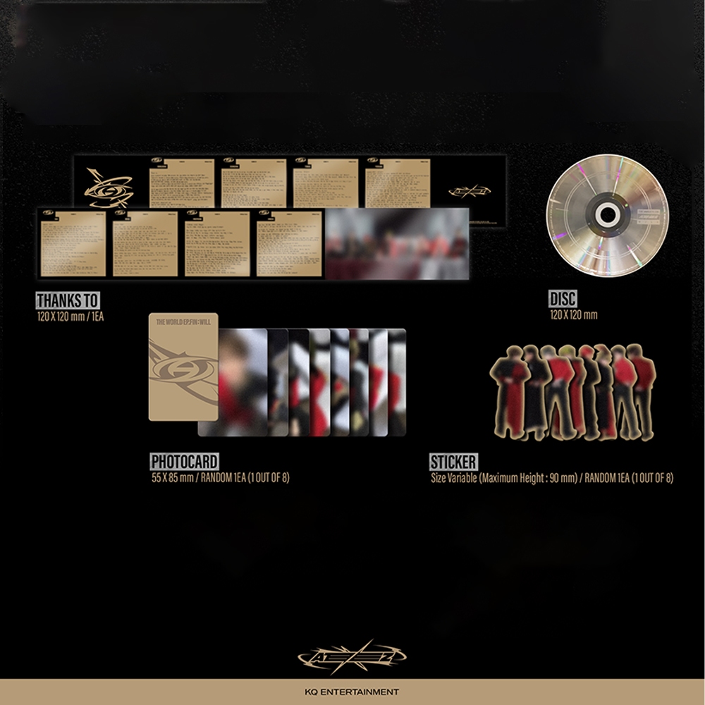 ATEEZ - The World Ep.Fin : Will_Digipack version