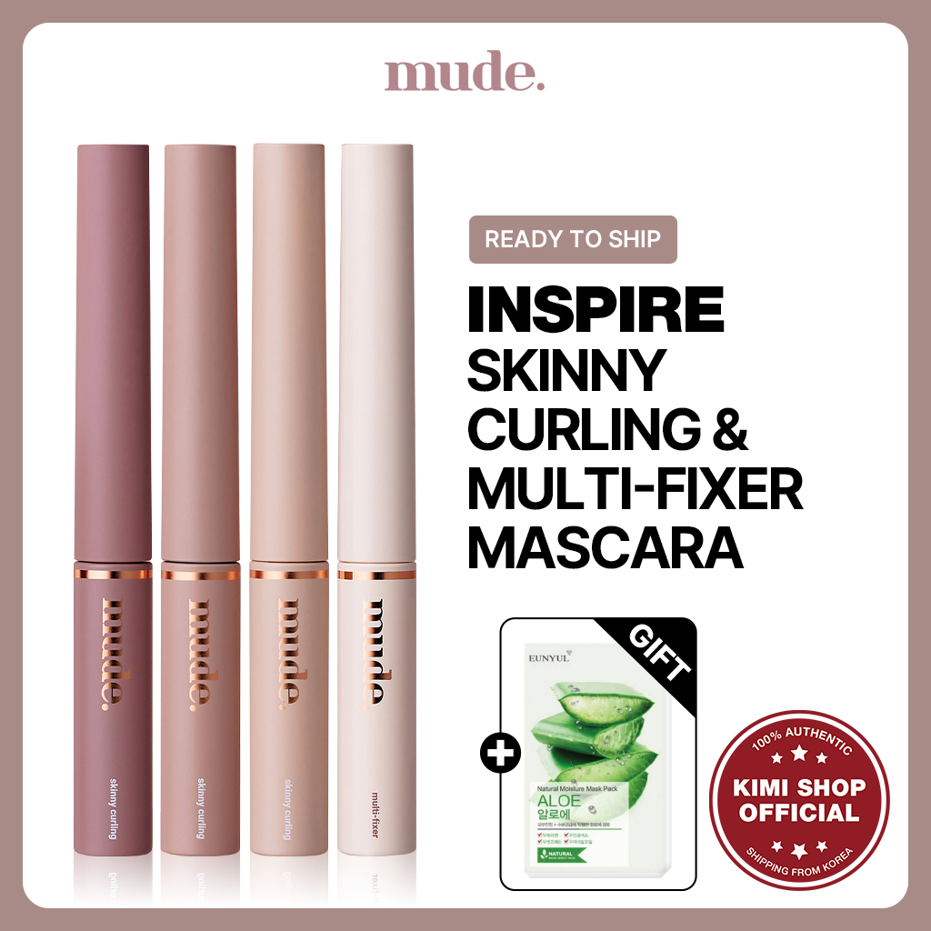 [Mude] Inspire Skinny Curling & Multi-Fixer Mascara 7 Màu