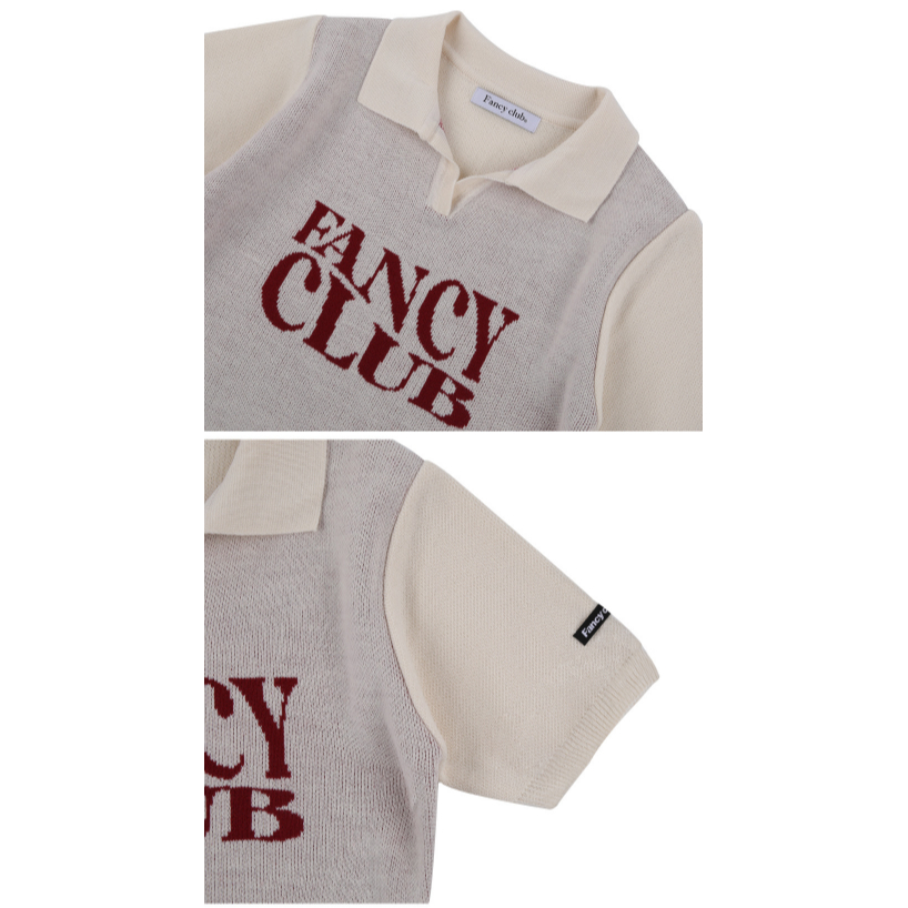 Áo Thun Dệt Kim Gợn Sóng Màu Ngà / Sản Phẩm Hàn Quốc Chính Hãng 100%