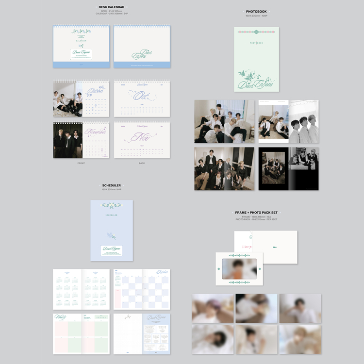 Bộ lịch ENHYPEN 2024 Season's Greetings