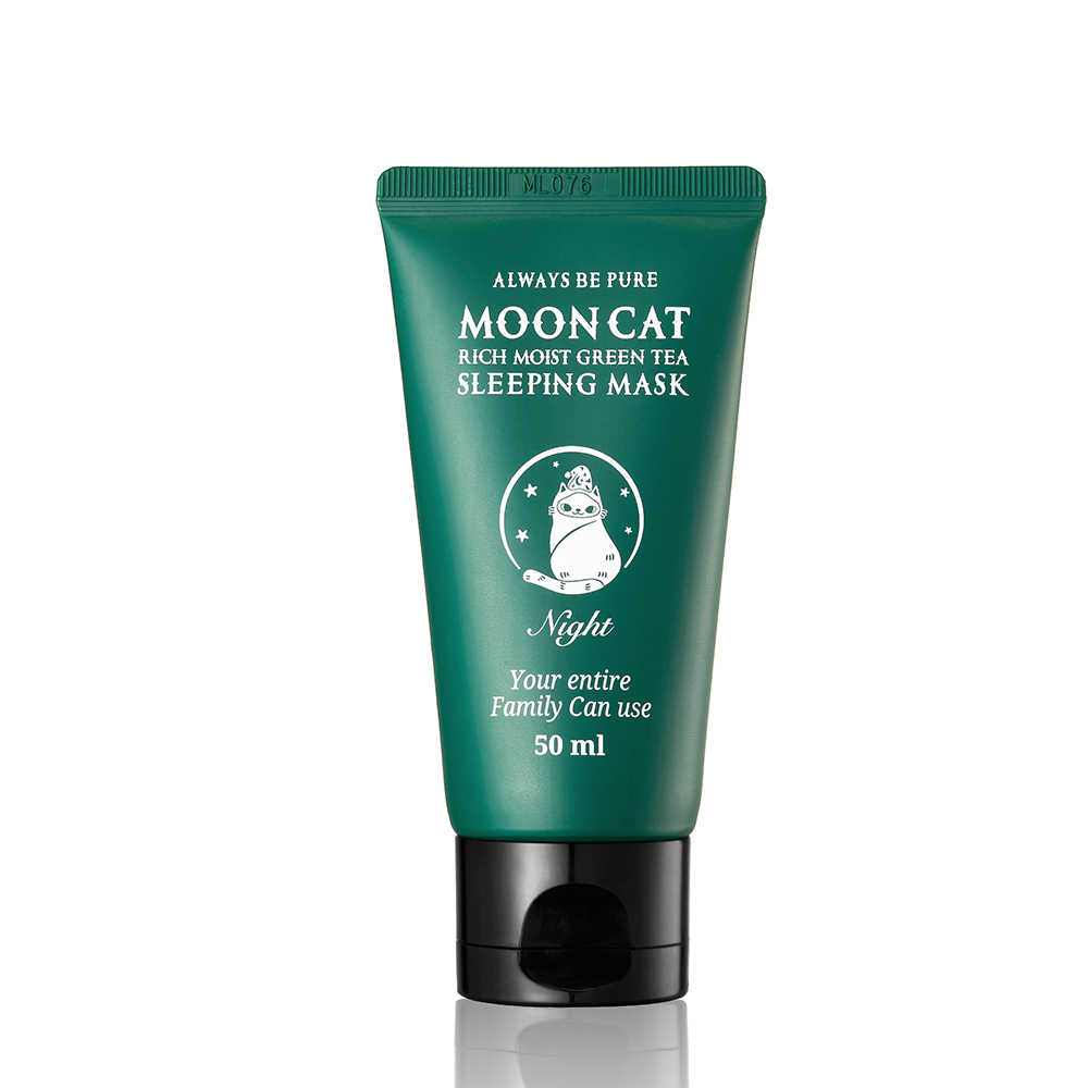 Always be pure mooncat rich moist greenery sleeping mask 50ml,150ml