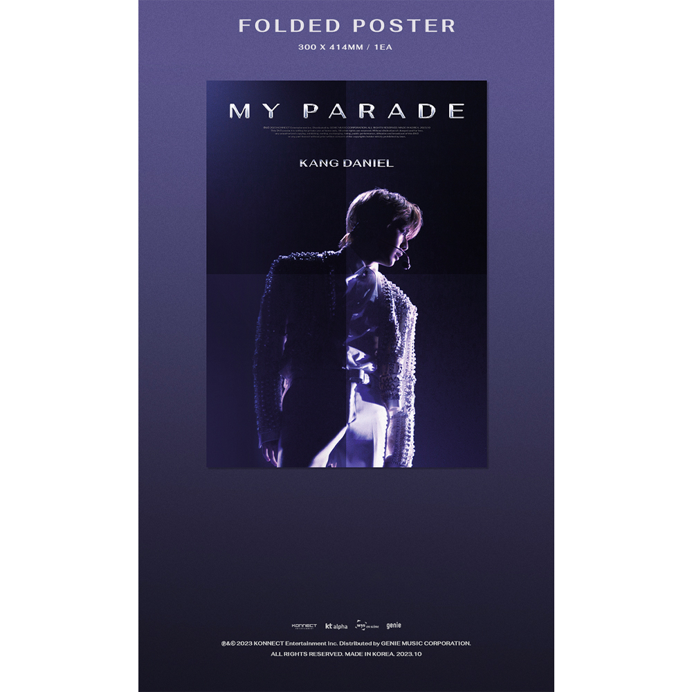 Konnect Entertainment Kang Daniel My Parade Dvd