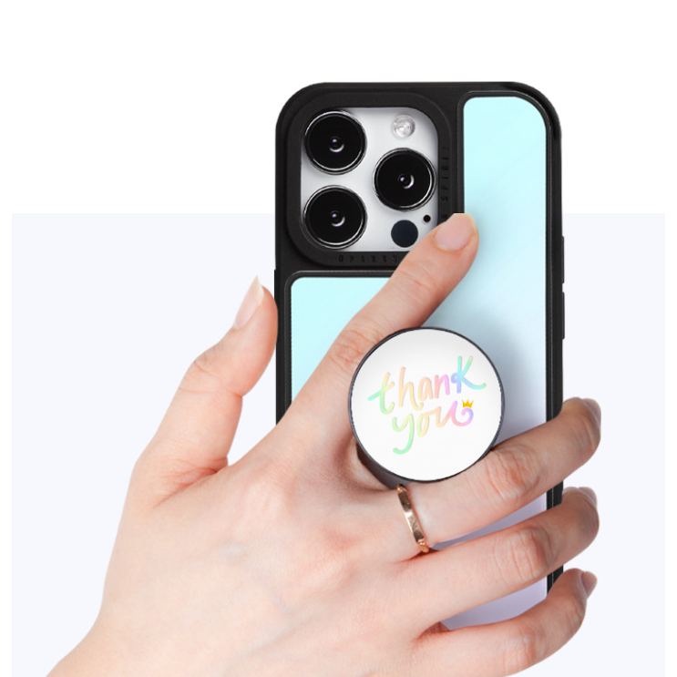 🇰🇷 Giá Đỡ Điện Thoại Cầm Tay Thiết Kế Hình Sparks Đáng Yêu