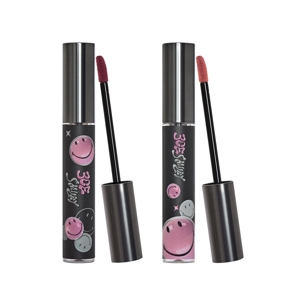 3CE Velvet Lip Tint Smiley Edition Son kem lì 3CE nhung lì mịn màng phiên bản Smiley 4g | Official Store Lip Make up Cosmetic