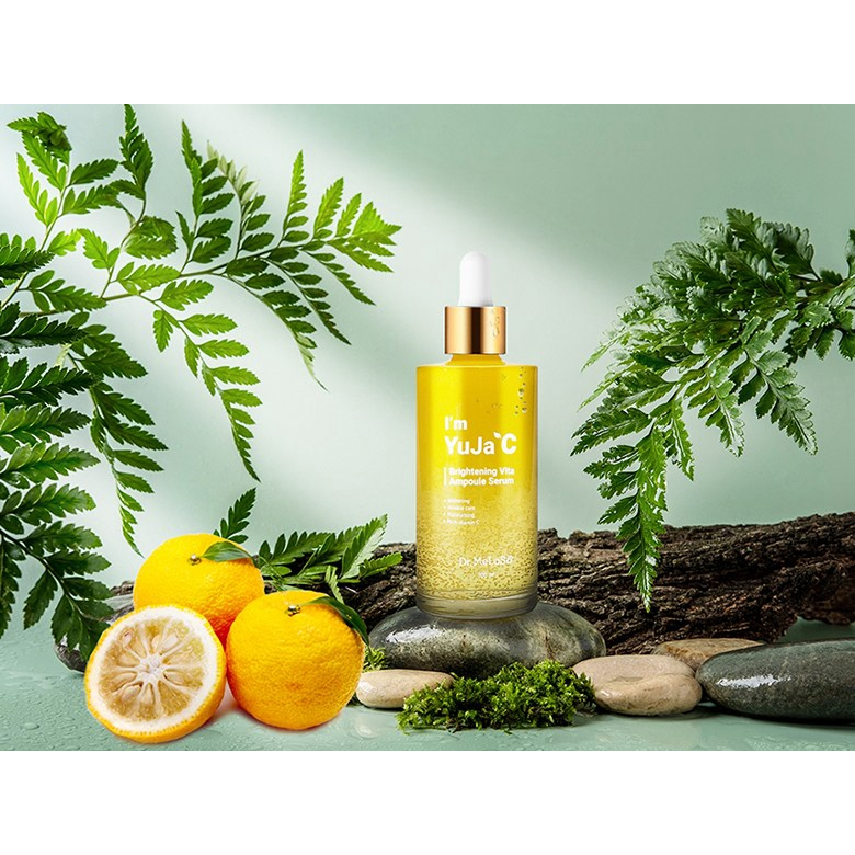 Serum Dr.meloso Yuja C vitamin C dưỡng sáng da vita ampoule 100ml
