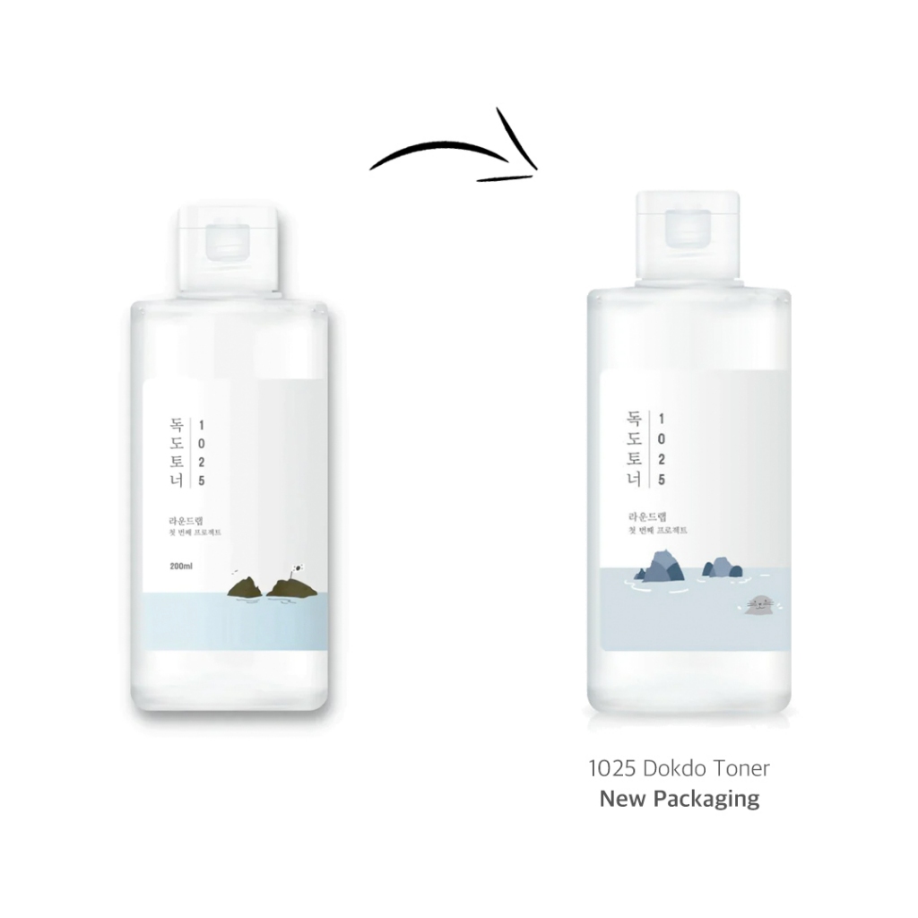 ROUND LAB 1025 Dokdo Toner / Pine Tree Soothing Cica Toner Dụng Cụ cica toner 1025 dokdo cica Hình Tròn Làm Dịu Da Cân Bằng Nước Khoáng