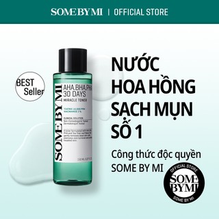  Nước hoa hồng làm sạch da dầu mụn AHA-BHA-PHA 30 Days Miracle Toner 150ml