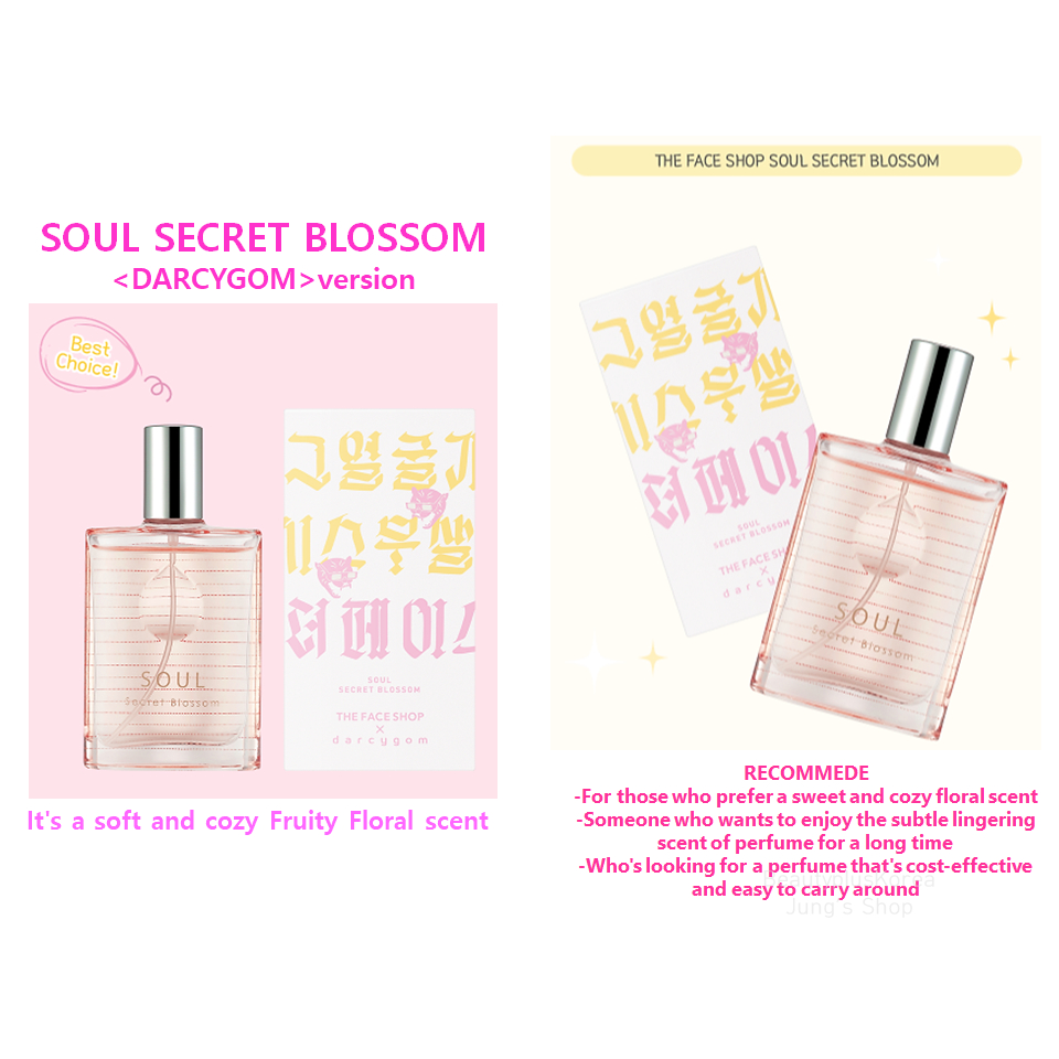 THE FACE SHOP Chai Xịt Nước Hoa Soul Eau De 30ml