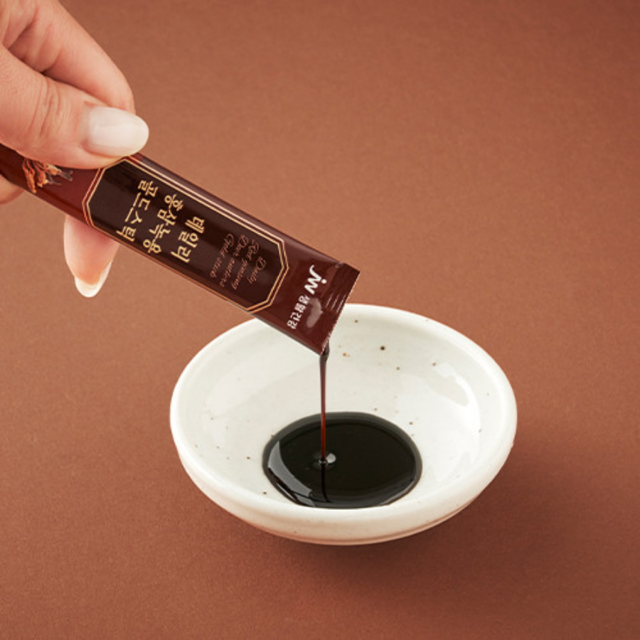 Hộp hồng sâm 6 năm tuổi nhung hươu cao cấp JW Daily Red Ginseng Antler Gold 10gx30 gói + túi quà tặng