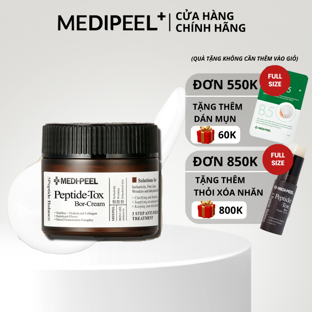 Medi-Peel Kem dưỡng da MEDIPEEL Bor-Tox Peptide ngăn ngừa lão hóa 50g