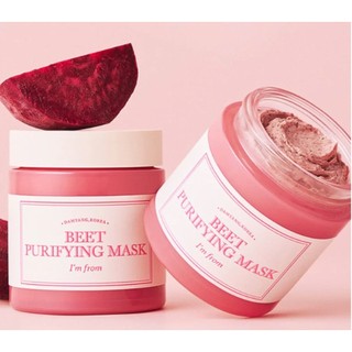Mặt nạ đất sét củ dền I'M FROM BEET PURIFYING MASK - 110g
