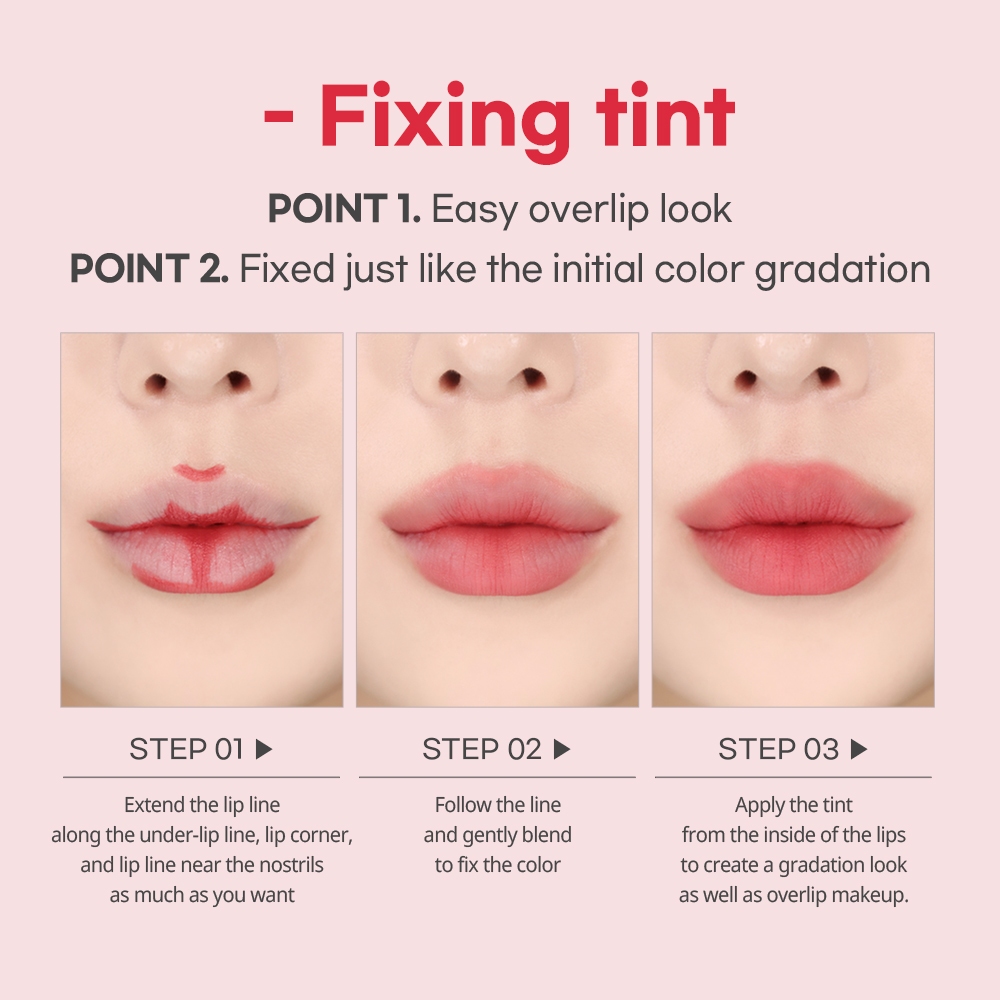 Viên Thức luna: Trên Màu Sắc Cố Định blur - Bán matte mlbb tint