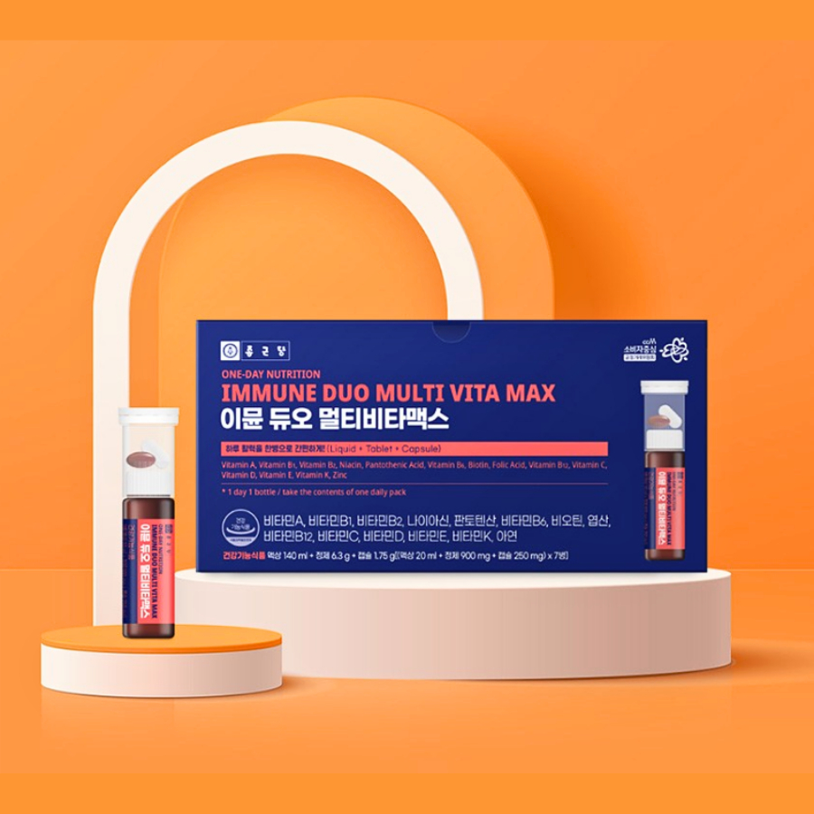 Set 7 Lọ Dung Dịch 20ml + Viên Nang 900mg + Viên Nang chong dang immune duo