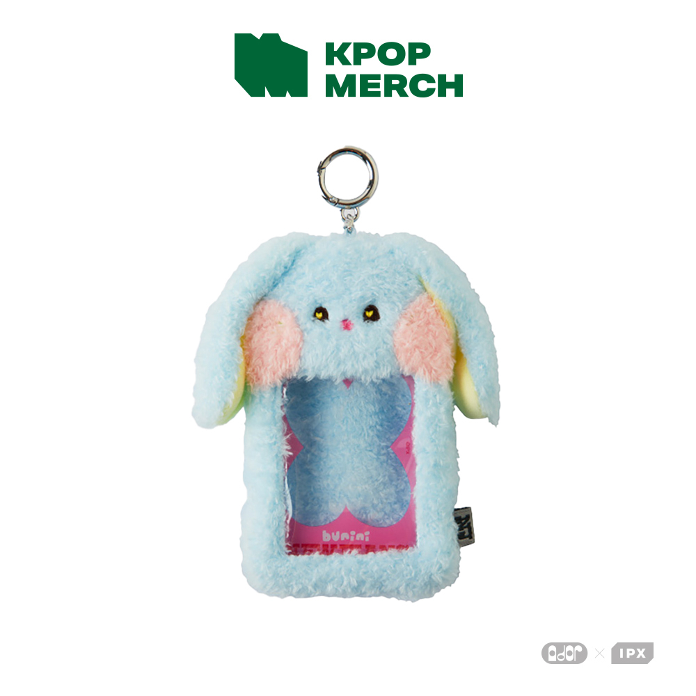 Móc khóa giữ ảnh LINE FRIENDS NewJeans BUNINI vải nhung lông chất lượng cao