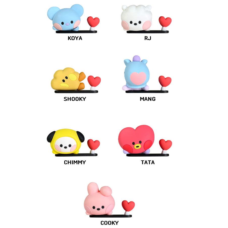 Mô Hình Nhân Vật bt21 minini Để Bàn Trang Trí