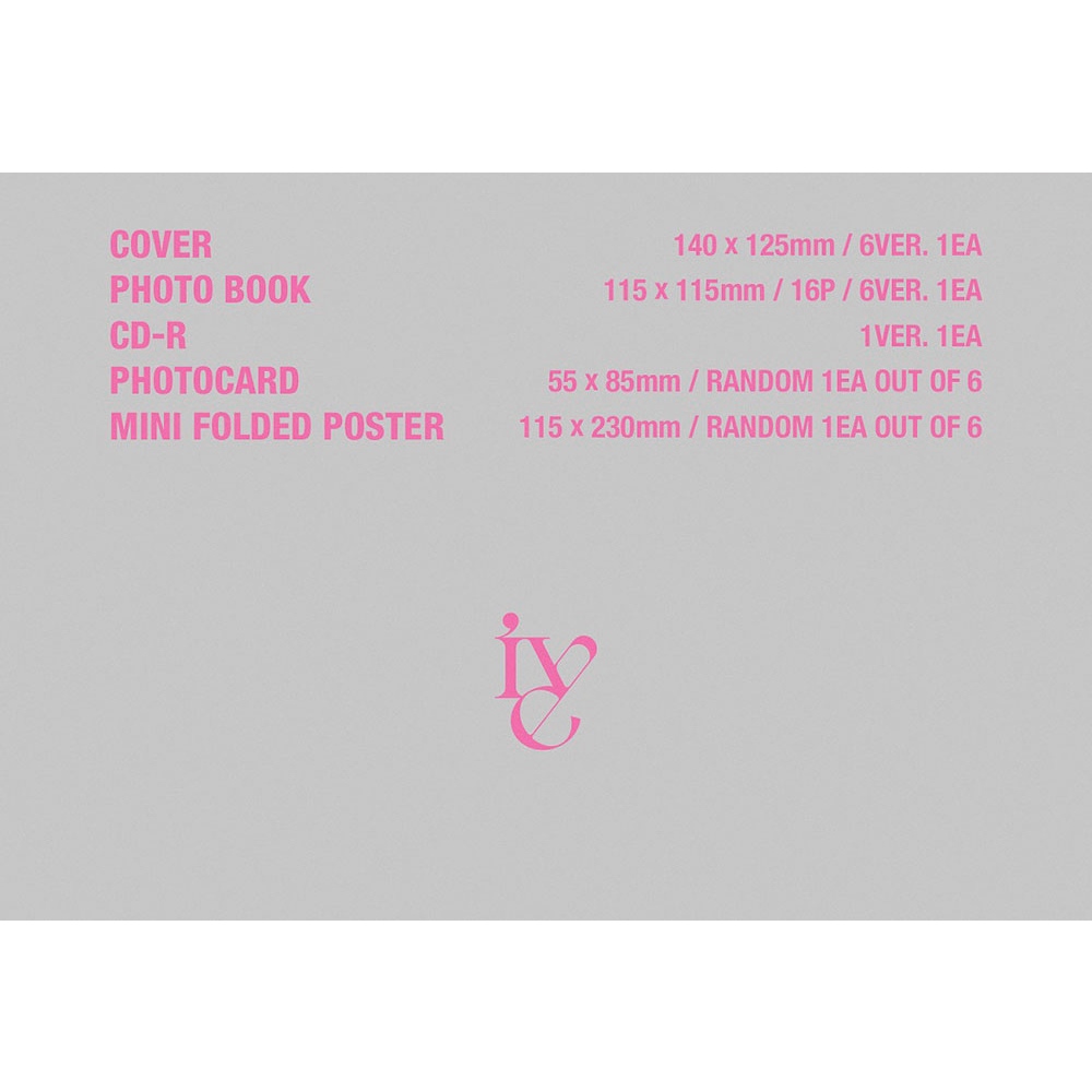 IVE  1st EP ALBUM