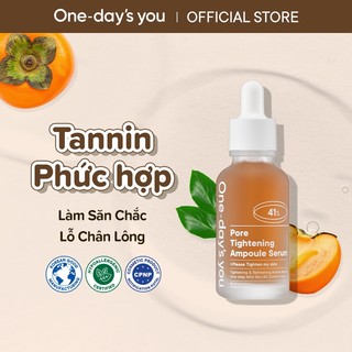  Serum Cân Bằng Làm Thu Nhỏ Lỗ Chân Lông Cung Cấp Độ Ẩm ONE DAY'S YOU Pore Tightening Serum (30ml)
