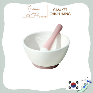 Bộ cối chày bằng gốm thức ăn cho bé