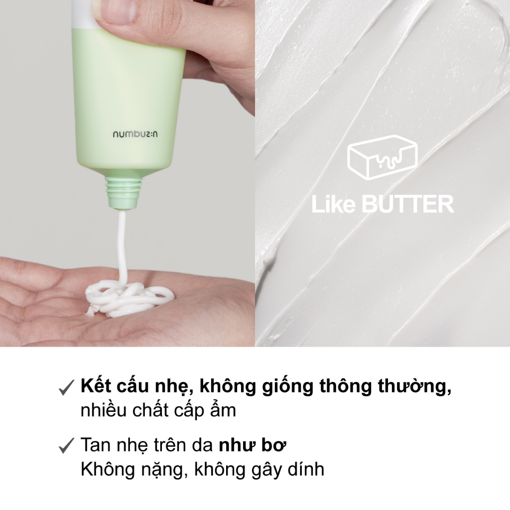 Kem dưỡng numbuzin chiết xuất rau má Ceramide Số 2