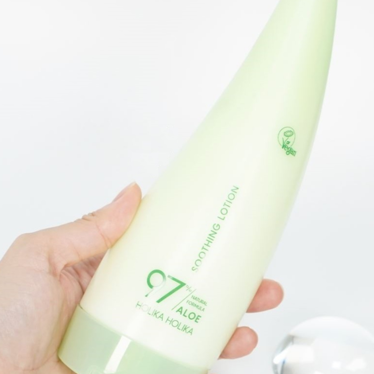 Aloe 97% Soothing Lotion Intensive Moisturizing 240ml Sữa Dưỡng Ẩm Da Chiết Xuất 97% Lô Hội
