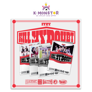 Mini album thứ 7 itzy - kill my doubt phiên bản standard pob withmuu