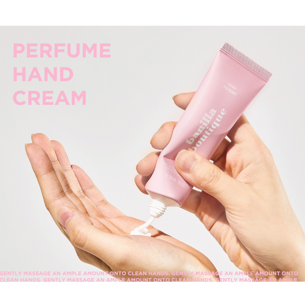 MANYO  Banilla Boutique Hug Perfume Hand Cream 50ml Kem Dưỡng Da Tay Hương Hoa Đào 50ml