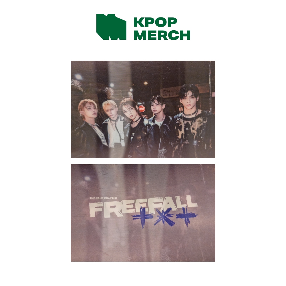 Thẻ ảnh nhóm TOMORROW X TOGETHER  - Freefall Weverse POB - chưa phát hành