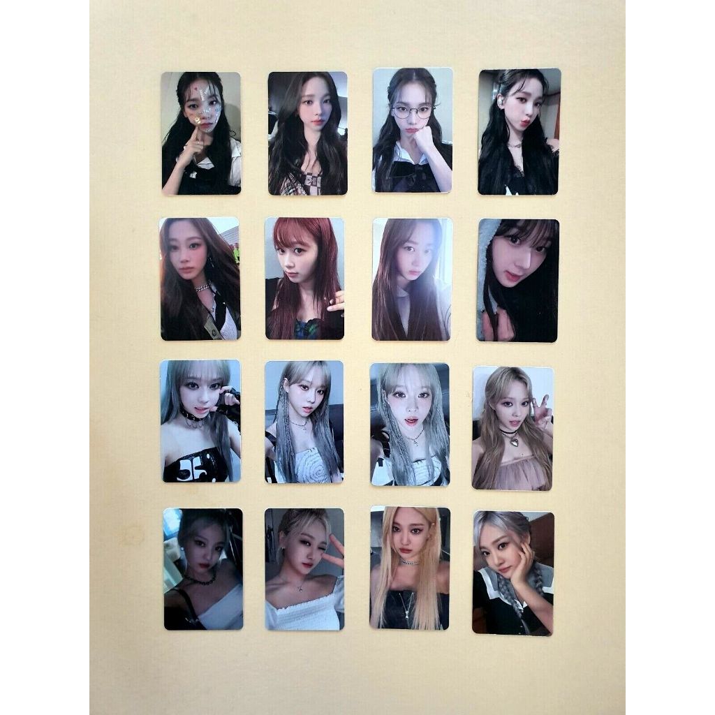 Kpop Aespa Mini Album thứ 2 Girls SM Town Store Photocard Pack Sự kiện Mùa đông Ningning Giselle