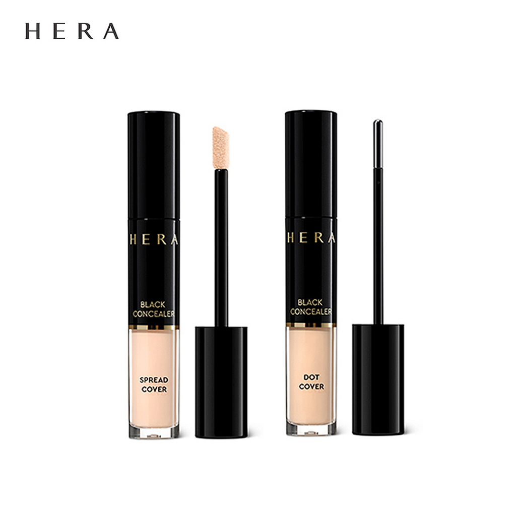 HERA Creamy Cover Concealer / Black Concealer Kem Che Khuyết Điểm Che Phủ Hoàn Hảo / Che Phủ Toàn Diện - Blackpink jenny C