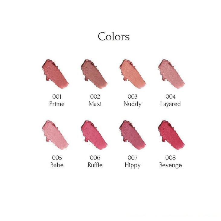 Son Môi muzigae 8 Màu Lựa Chọn