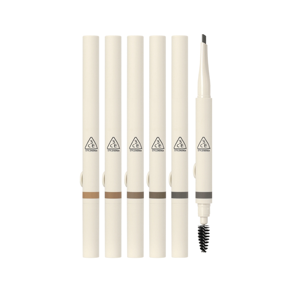 Bút kẻ mày thiết kế dễ 3CE Easy Brow ​Designing Pencil 0.13g | Official Store Eye Make up Cosmetic