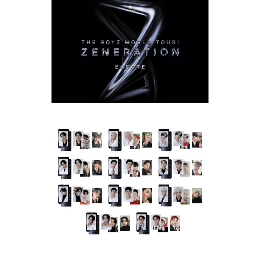THE BOYZ WORLD TOUR : ZENERATION ENCORE TICKET PHOTO SET
